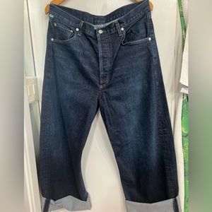 Ayla Citizens of Humanity Baggy cuffed crop jeans